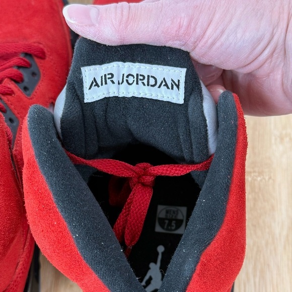 Nike Air Jordan 5 Retro “Raging Bull” Toro Bravo Red – Men’s Size 7.5 - Picture 11 of 12